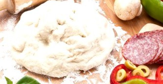 Тонкое тесто для пиццы