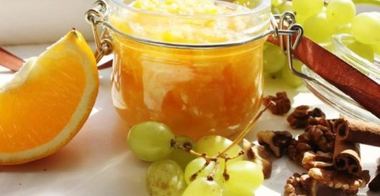 Варенье из персиков с апельсином