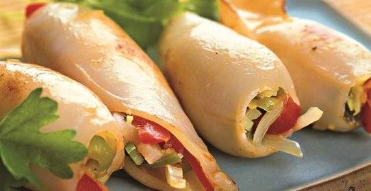 Фаршированные кальмары