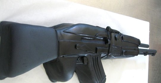 Торт Автомат Kалашникова