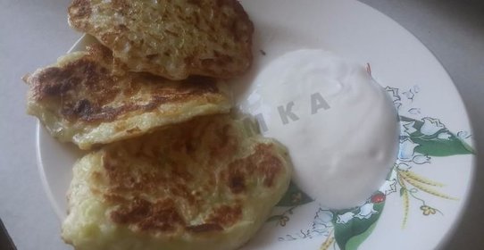 Кабачковые драники