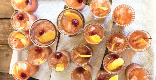 Пунш с бурбоном