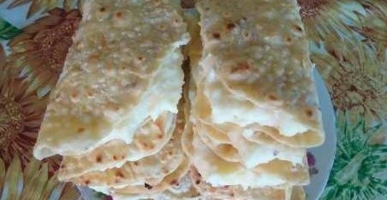 Татарские лепешки с картошкой Кыстыбый