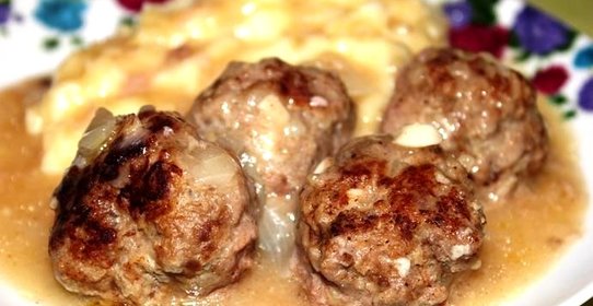 Говяжьи тефтели с яблоком