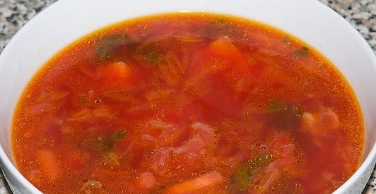 Капустный борщ