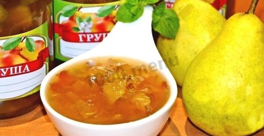 Варенье из груш и яблок в мультиварке