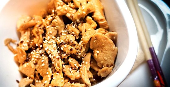 Курица в соевом соусе