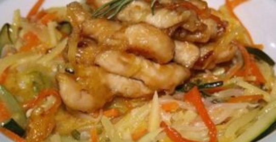 Курица в апельсиновом соусе