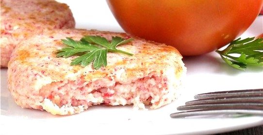 Биточки крабовые