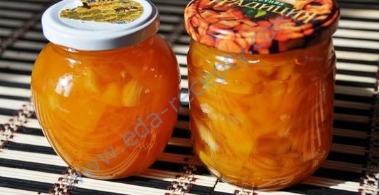 Варенье из тыквы с лимоном на зиму