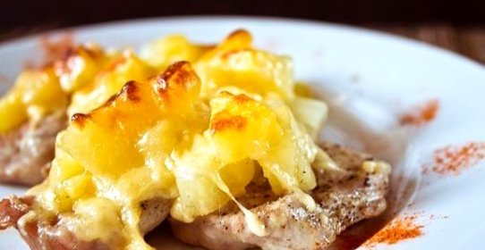 Ромштекс с сыром