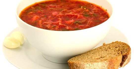 Борщ овощной
