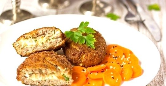 Котлеты из гречки с фаршем