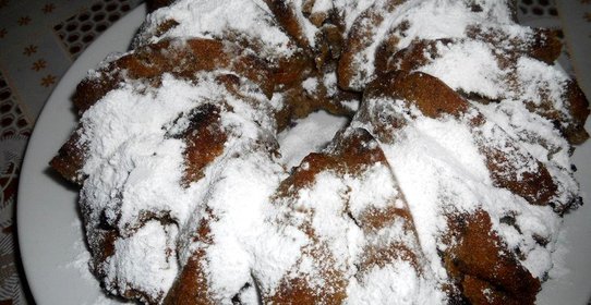 Кекс из черствого хлеба