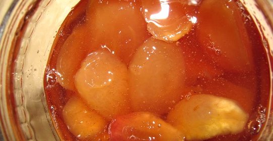 Варенье из яблок дольками Янтарное