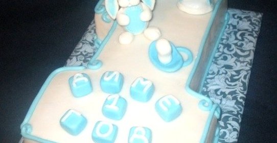 Торт Единичка для мальчика