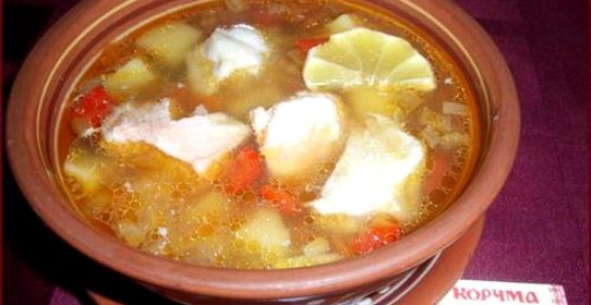 Уха из семги