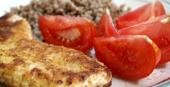 Курица в панировочных сухарях