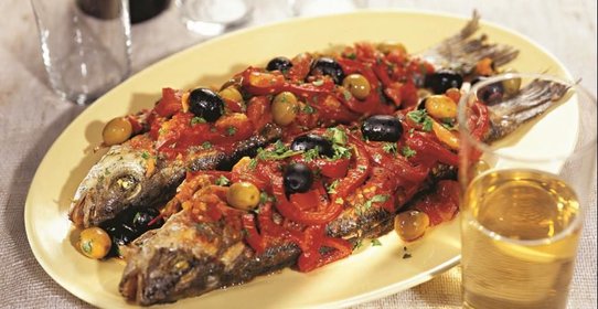 Холодная рыба по-турецки