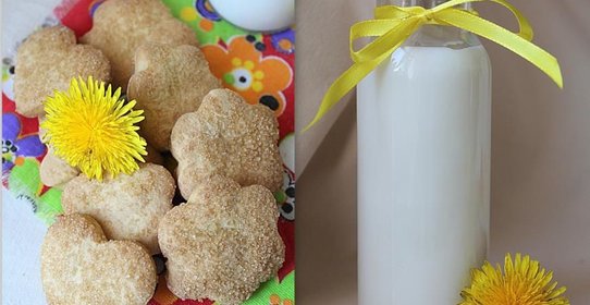 Детское творожное печенье