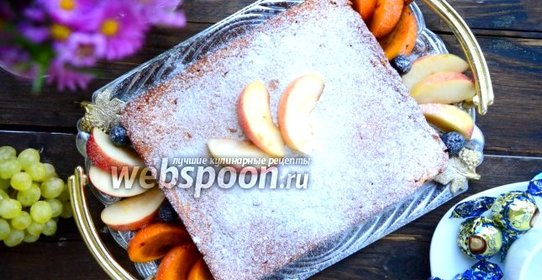 Тыквенно-яблочный пирог