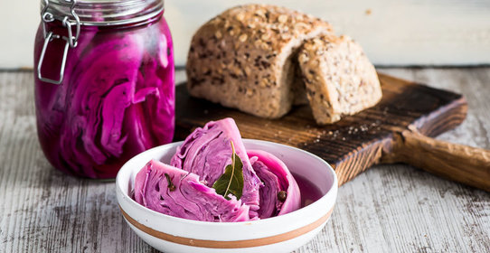 Маринованная красная капуста на зиму