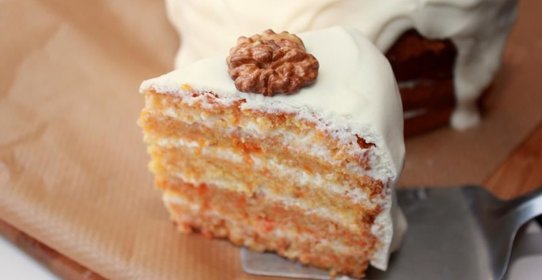 Морковный торт