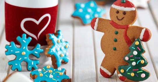 Новогоднее печенье