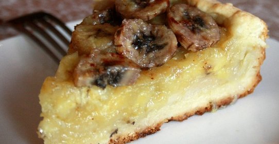 Бананово-карамельный пирог