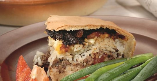 Пирог Губадия с мясом