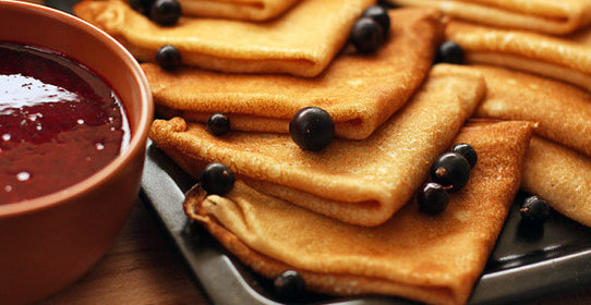 Блины на кефире