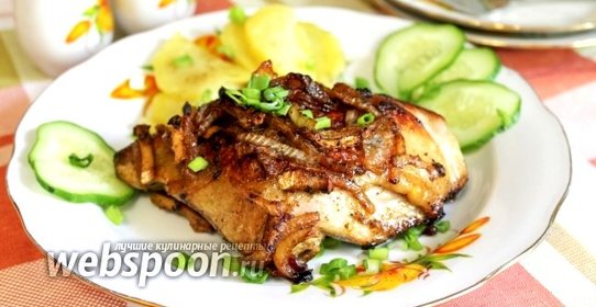 Куриные бёдра в апельсиново-имбирном маринаде