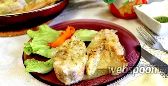 Морской окунь по-деревенски