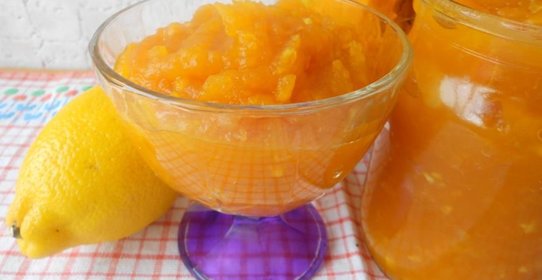 Тыквенное повидло с курагой