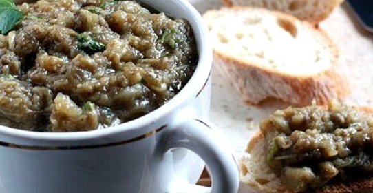 Быстрая баклажанная икра