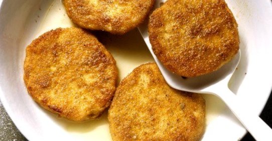 Оладьи из сухарей