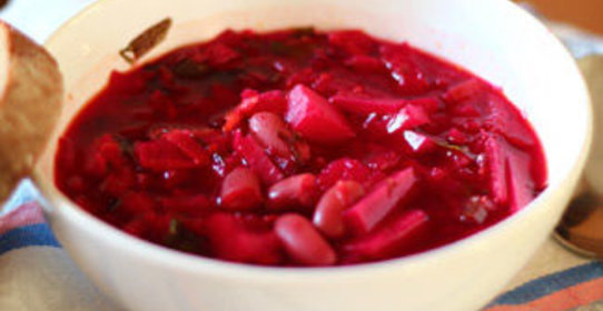 Борщ наоборот