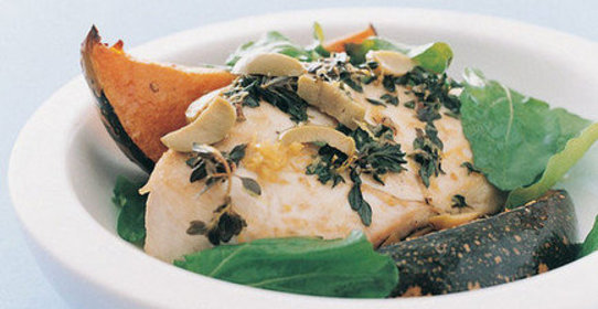 Цыпленок в лимонном соусе