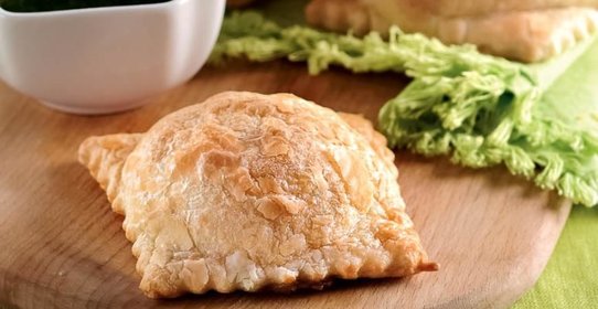 Печеные равиоли с российским сыром