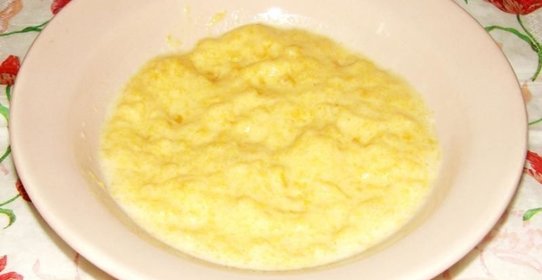 Каша молочная кукурузная