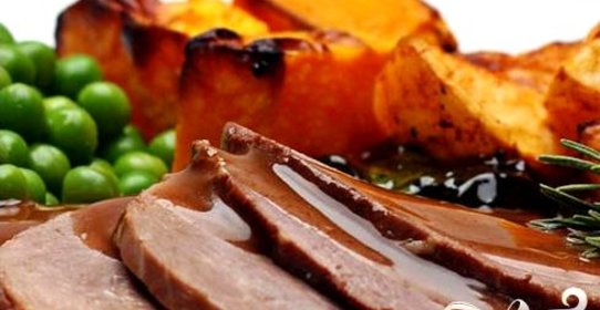 Баранина с мятным соусом