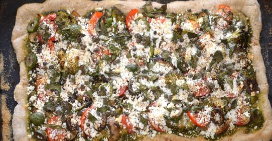 Пицца с сырными бортиками