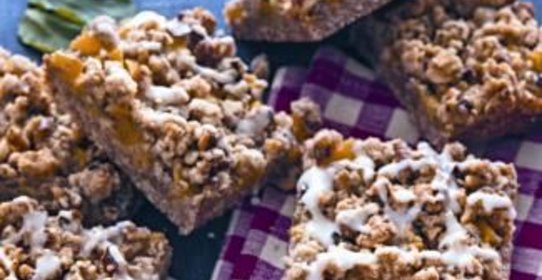 Персиковые пирожные