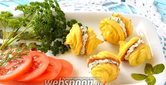 Закусочные пирожные из цветной капусты