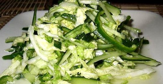 Салат с пекинской капустой