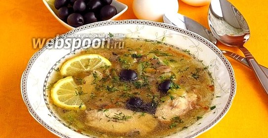 Солянка из морского окуня с грибами