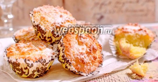 Кокосово-сырные пирожные