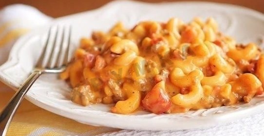 Макароны Чизбургер