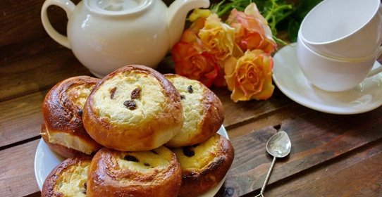 Ватрушки из дрожжевого теста