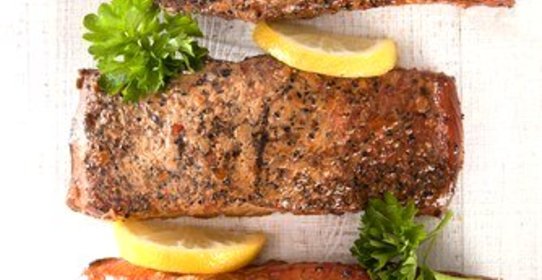 Маринованный лосось в мисо и саке (Misoyaki salmon)